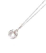 Load image into Gallery viewer, Pond Ripple Disc Necklace