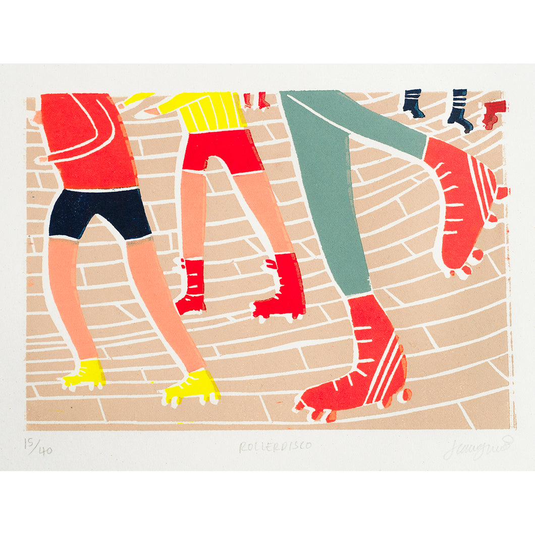 Rollerdisco Print