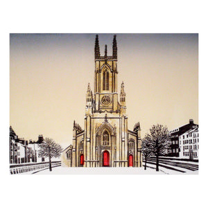 St Peter's in the Snow Print