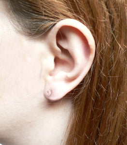 Pond Ripple Tiny Stud Earrings