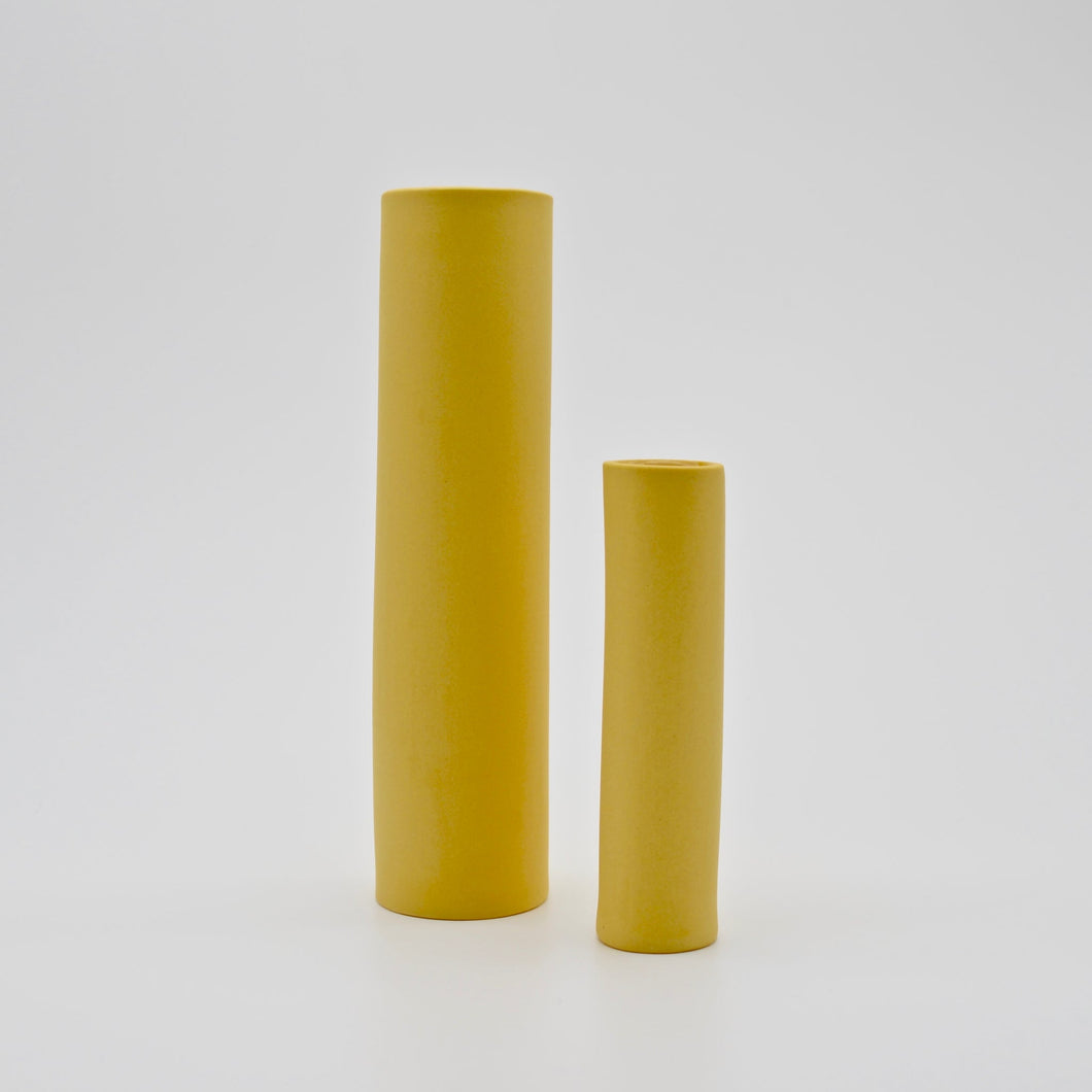 Medium Stem Vase Yellow