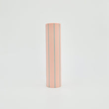 Load image into Gallery viewer, Coloured Striped Stem Vase Siena Pink