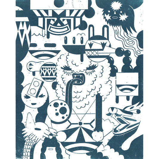 At a Strech Print