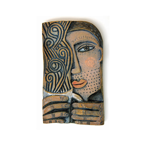 Man with Coffee 2 Wall Hanging