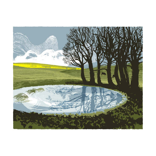 Dewpond Ditchling Print
