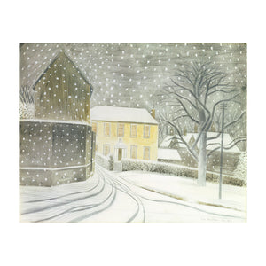 AGBI Christmas Card Pack - Halstead Road in Snow, 1935