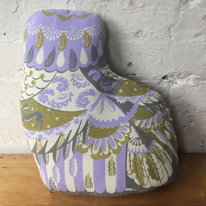 Oswald the Owl Tea Towel  / Cut and Sew Kit - A silkscreen design