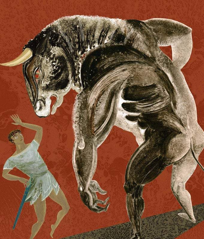 Minotaur Print