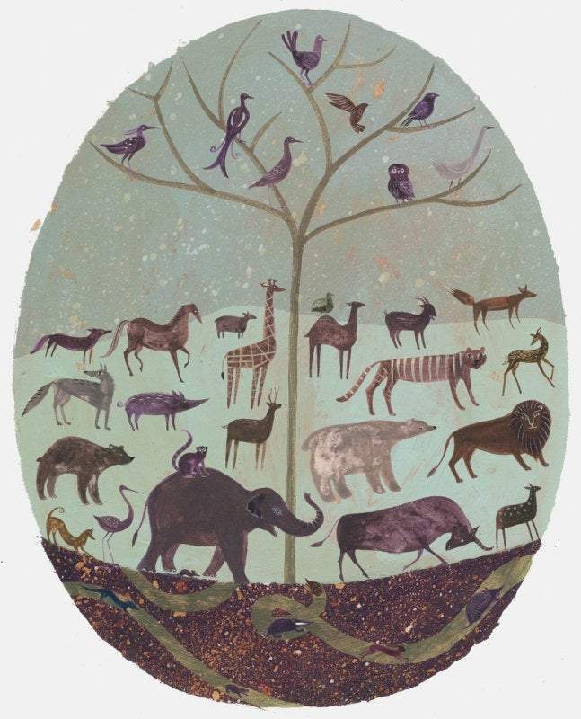 Creation - Print of an illustration by Sarah Young