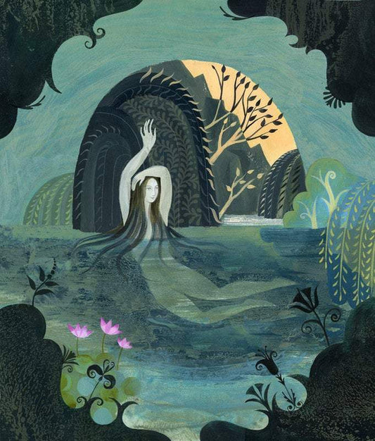 Arethusa Bathing Print