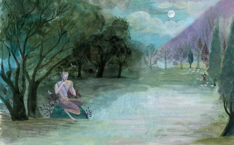 Pan in Arcadia Print
