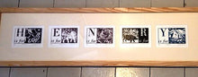 Load image into Gallery viewer, C is for Cat - Alphabet Silkscreen Print