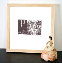 Load image into Gallery viewer, P is for Party - Alphabet Silkscreen Print