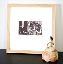 Load image into Gallery viewer, J is for Juggler - Alphabet Silkscreen Print