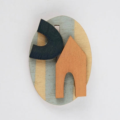 Collage Brooches
