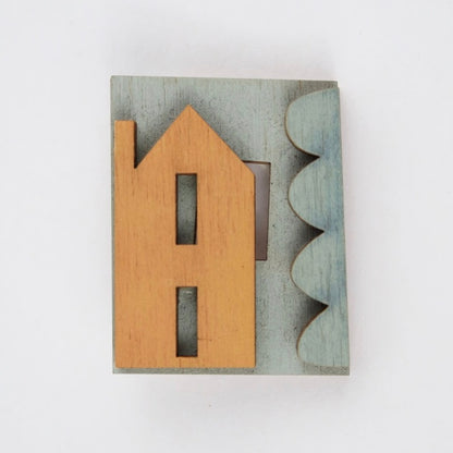 Collage Brooches