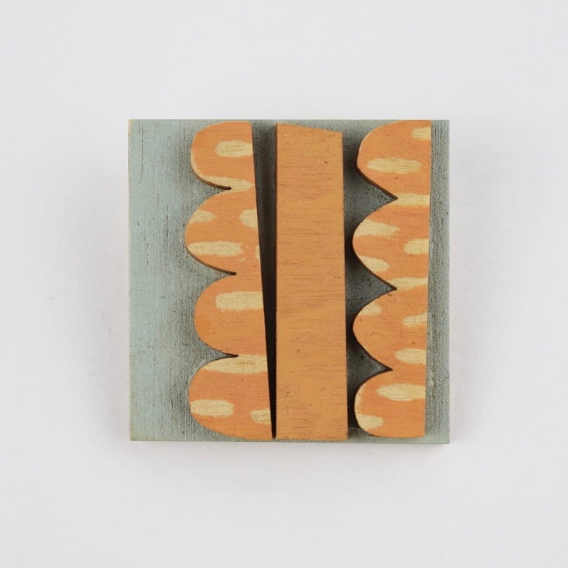 Collage Brooches