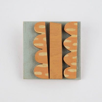 Collage Brooches