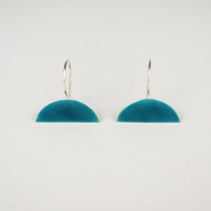 Deep Turquoise Slither Earrings