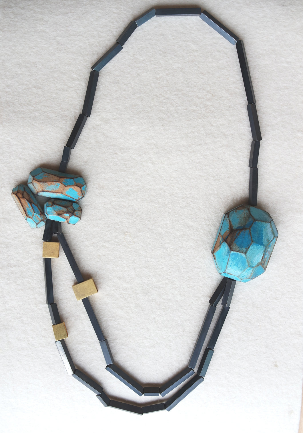 Turquoise Tubes Necklace