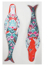 Load image into Gallery viewer, Meryl The Mermaid Tea Towel / Cut and Sew Kit - A silkscreen design