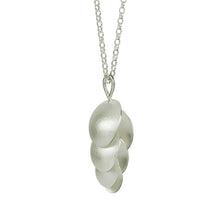 Load image into Gallery viewer, Triple Seed Pod Silver Necklace