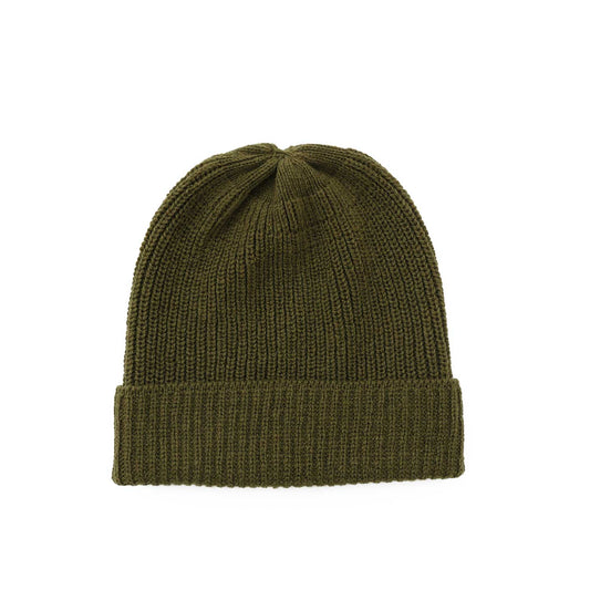 Sussex Field Long Beanie in Olive Dun